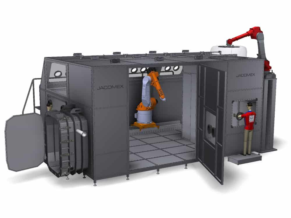 g-mega-modex-box-3d-caja-de-guantes Recinto de confinamiento industrial