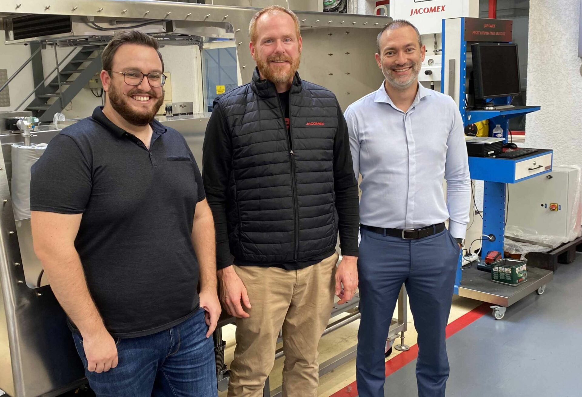 Tim from Inert Corporation in our Premises in Lyon – France