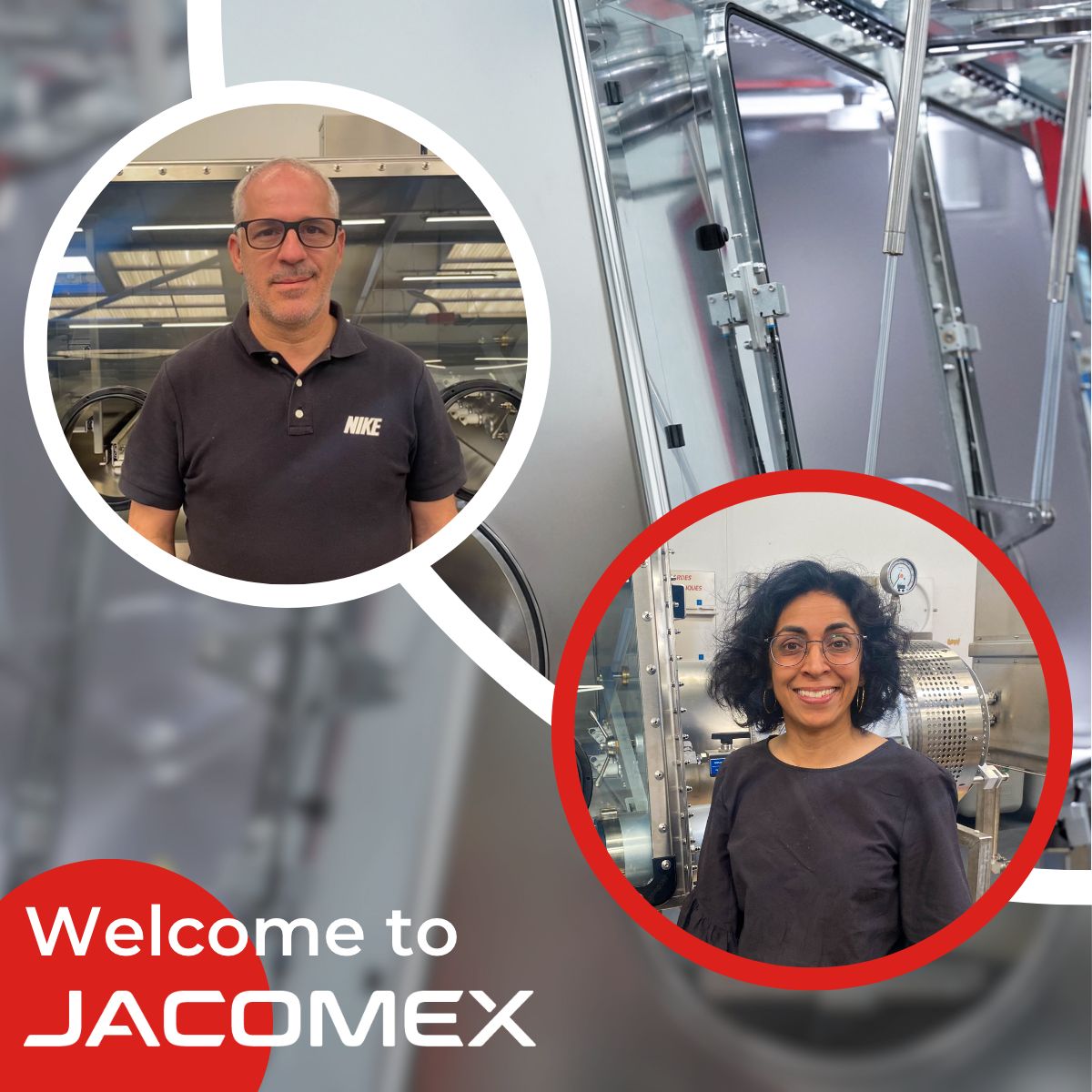 Welcome to the Jacomex team ! Welcome to the Jacomex team !
