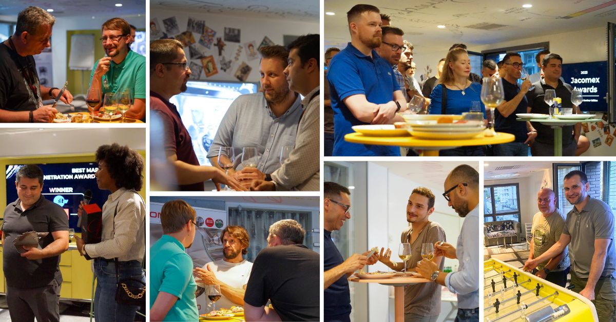 A seminar doesn’t mean you can’t have fun, especially at Jacomex !