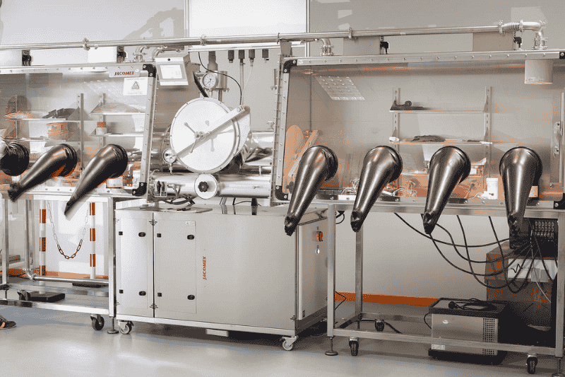 Comprobadores de baterías para cajas de guantes Comprobadores de baterías para cajas de guantes
