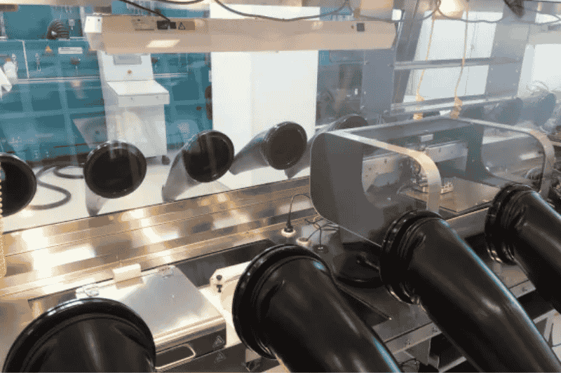 Proceso de impresión de inyección de tinta para guantera Proceso de impresión de inyección de tinta para guantera