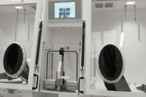 Esclusas de aire ventiladas en forma de T