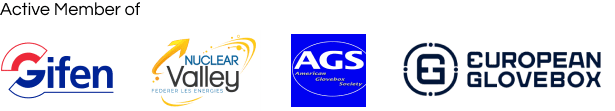 Características estándar de los aisladores y Glovebox GSAFE