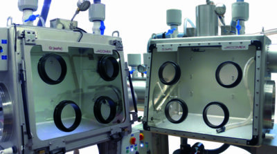 Descontaminación y desmantelamiento en Glovebox